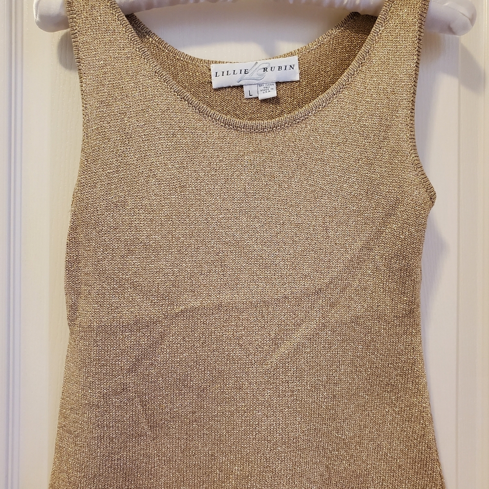 Lillie Rubin Gold shell